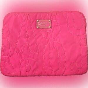 Marc by Marc Jacobs Quilted Laptop Sleeve / iPad Case – Hot Pink